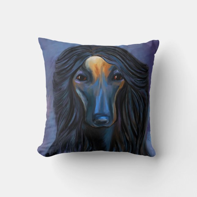 Afghan Hound Kissen (Vorderseite)