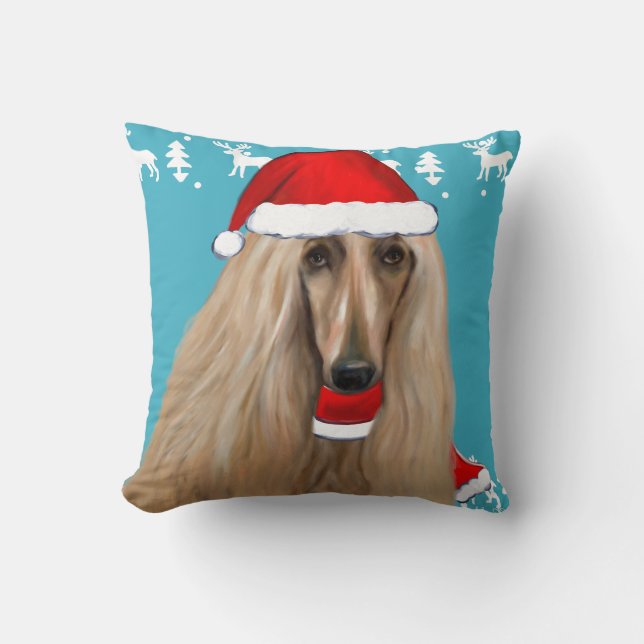 AFGHAN HOUND KISSEN (Vorderseite)
