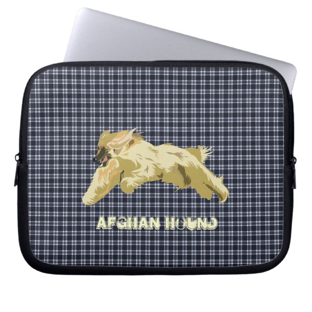 Afghan Hound Laptopschutzhülle (Vorderseite)