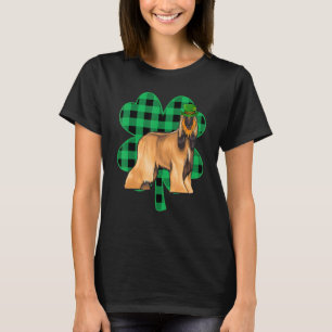 Afghan Hound Leprechaun St. Patricks Day Glückspil T-Shirt