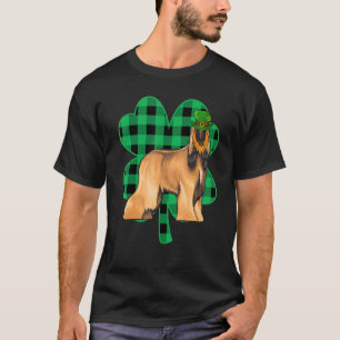 Afghan Hound Leprechaun St. Patricks Day Glückspil T-Shirt