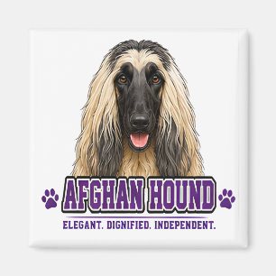🐾 Afghan Hound Liebhaber 🐾 Magnet