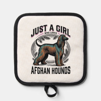 Afghan Hound Liebhaber Vintage Hundemutter-Shirt D Topflappen