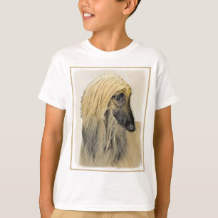 Afghan Hound Malerei - Niedliche Original Dog Art T-Shirt