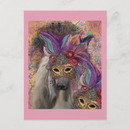 AFGHAN HOUND POSTKARTE