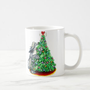 Afghan Hound Reach Goals Blue Kaffeetasse