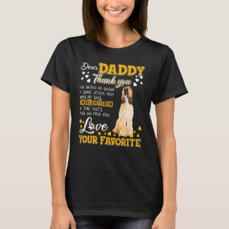Afghan Hound Sehr geehrter Daddy Danke, dass du me T-Shirt