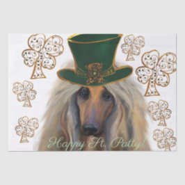 AFGHAN HOUND SEIDENPAPIER