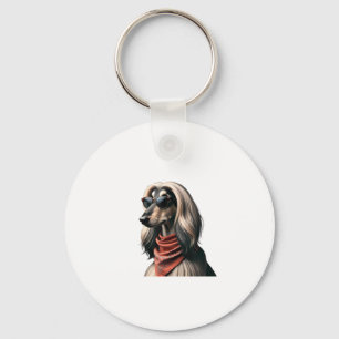 Afghan Hound Shirt Dog Mama Vater Balkh Baluchi T- Schlüsselanhänger