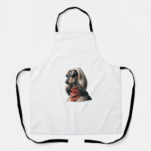 Afghan Hound Shirt Dog Mama Vater Balkh Baluchi T- Schürze