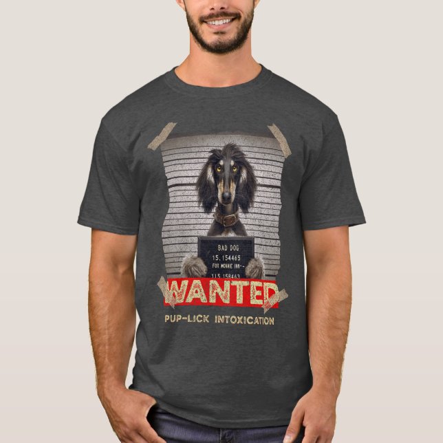 Afghan Hound T-Shirt (Vorderseite)