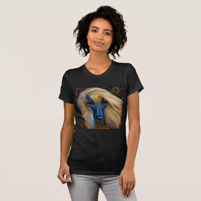 Afghan Hound T-Shirt (Vorne ganz)