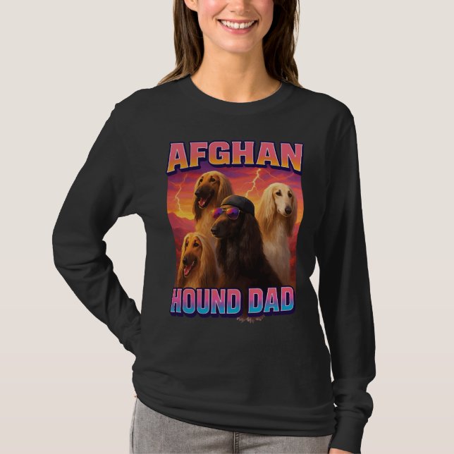 Afghan Hound T-Shirt (Vorderseite)