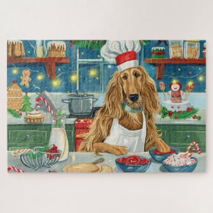 Afghan Hound Weihnachtsbäckerei: Festliches Weihna