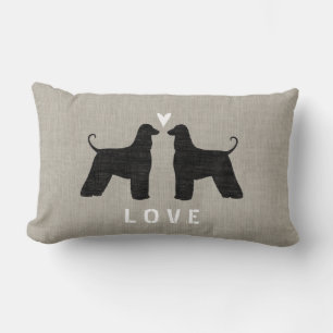 Afghan Hounds lieben Lendenkissen