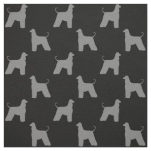 Afghanen-Silhouette-Muster Stoff