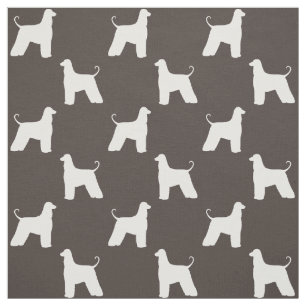 Afghanen-Silhouette-Muster Stoff