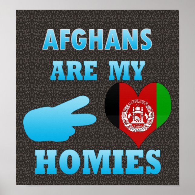 Afghanen sind meine Heimat Poster (Vorne)