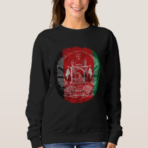 AFGHANISCHE FLAGGE Vintage Kostenlose afghanische Sweatshirt