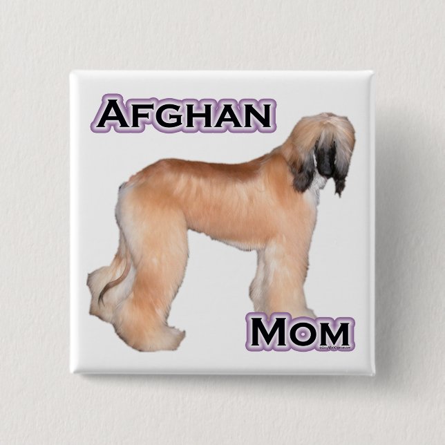 Afghanische Mama 4 - Schaltfläche Button (Vorderseite)