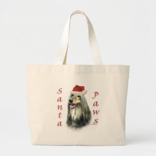Afghanische Santa Paws Jumbo Stoffbeutel