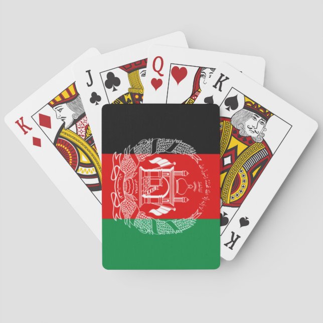Afghanische Spielkarten (Rückseite)