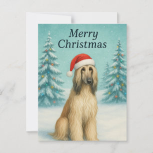 Afghanische Weihnachtskarte - Weihnachtskarte Postkarte