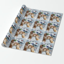 Afghanische Weihnachtszeit Geschenkpapier