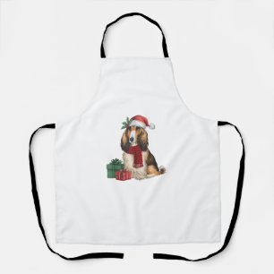 Afghanischer Hund Hund Weihnachten Party Weihnacht Schürze