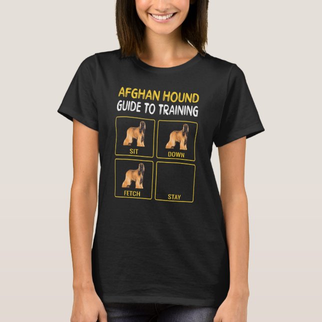 Afghanischer Hundeführer für das Training von Geho T-Shirt (Vorderseite)