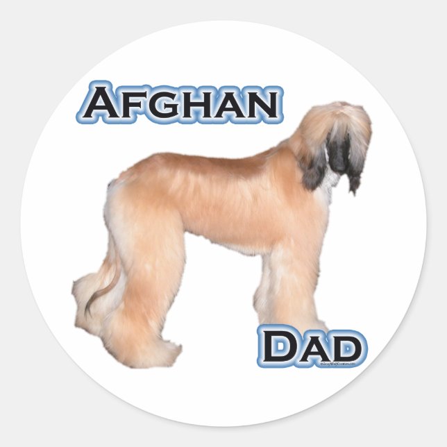 Afghanischer Vater 4 - Aufkleber (Vorderseite)