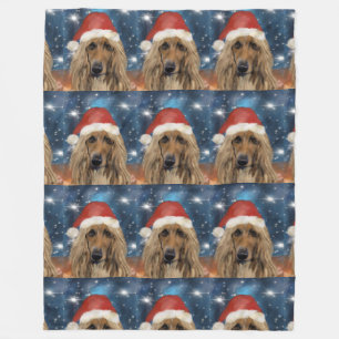  AFGHANISCHER WINDHUND    FLEECEDECKE