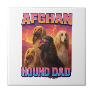 Afghanischer Windhund Fliese