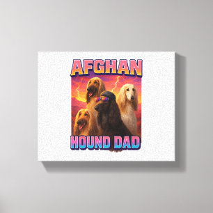 Afghanischer Windhund Leinwanddruck