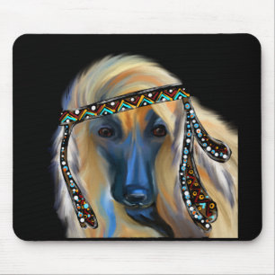 Afghanischer Windhund Mousepad