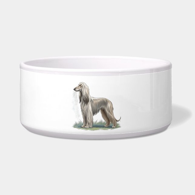 Afghanischer Windhund Napf (Vorderseite)