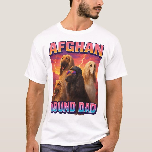 Afghanischer Windhund T-Shirt (Vorderseite)