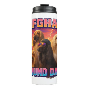 Afghanischer Windhund Thermosbecher