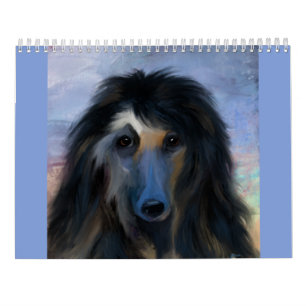 Afghanisches Hound 2025 Kalender