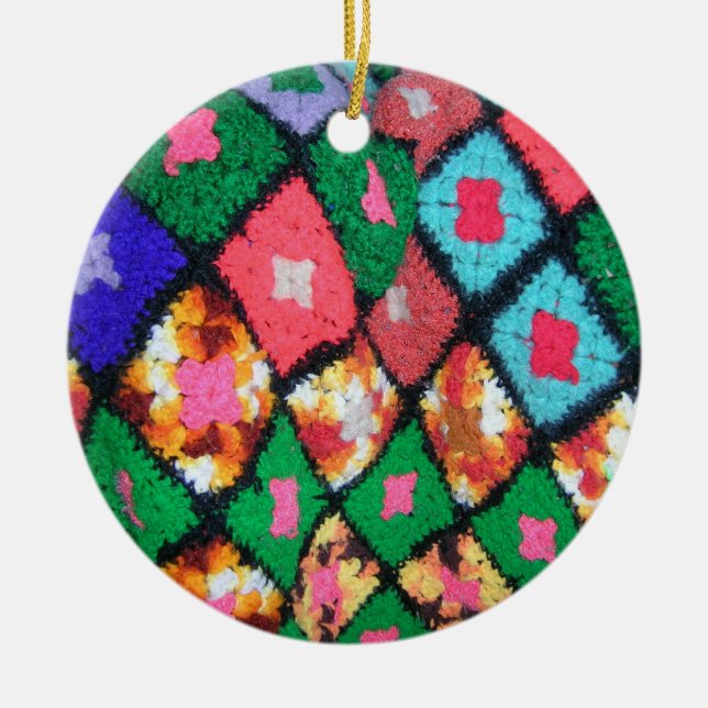 Afghanisches Juwel Keramikornament (Vorne)