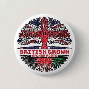 Afghanistan Afghan UK Vereinigtes Königreich Briti Button