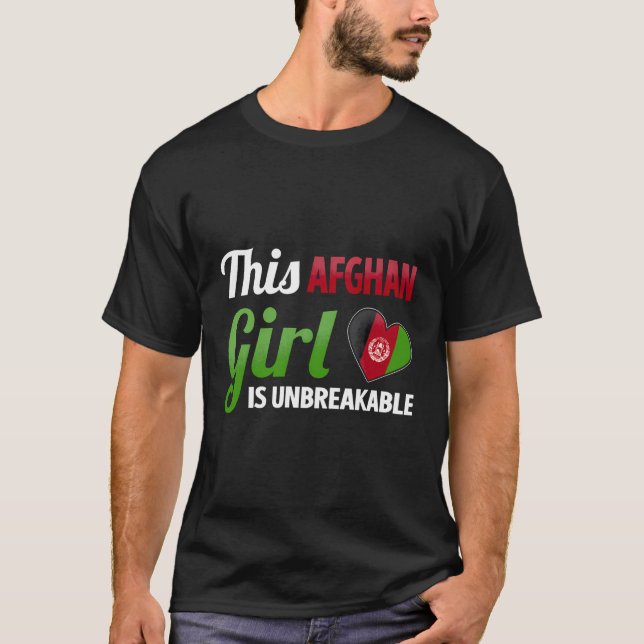 Afghanistan afghanische Wurzeln afghanisches Erbe  T-Shirt (Vorderseite)