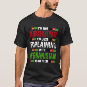 Afghanistan afghanische Wurzeln afghanisches Erbe T-Shirt