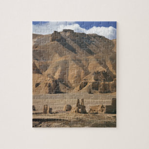 Afghanistan, Bamian-Tal. Antike Erdbauten