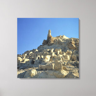 Afghanistan, Bamian-Tal. Die Legende erzählt, dass Leinwanddruck