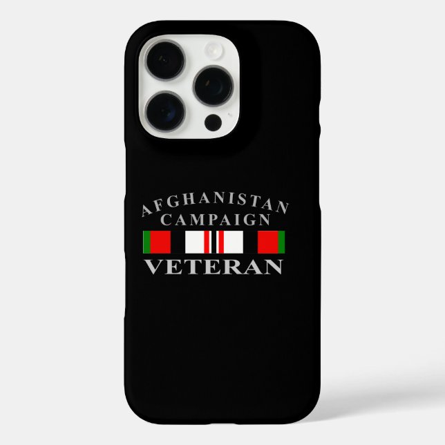 Afghanistan Campaign Veteran iPhone 16 Pro Hülle (Rückseite)