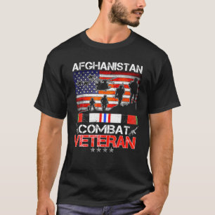 Afghanistan Combat Veteran Militär T-Shirt