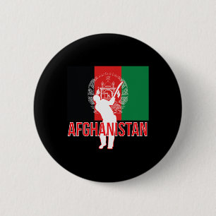 Afghanistan Cricket Trikot - Afghanistan Cricket T Button