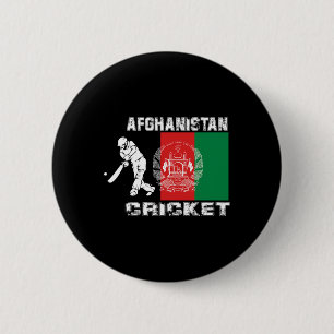 Afghanistan Cricket Tsman Tting International Fan  Button