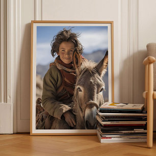 Afghanistan Druck Afghanisches Mädchen Druck Kabul Poster